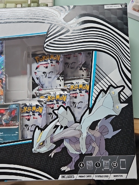 pokemon unova cards TCG: Scarlet & Violet - Black Bolt & White Flare - Mini along with an oversize card for display Full-Art Unova "Pokedex" Binder Collection